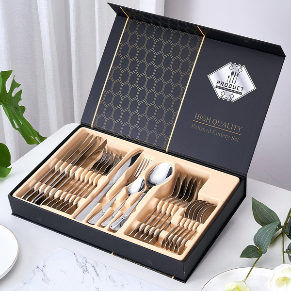 翻盖盒餐具礼盒套装