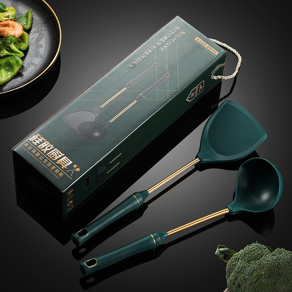 硅胶厨具2件套礼盒套装