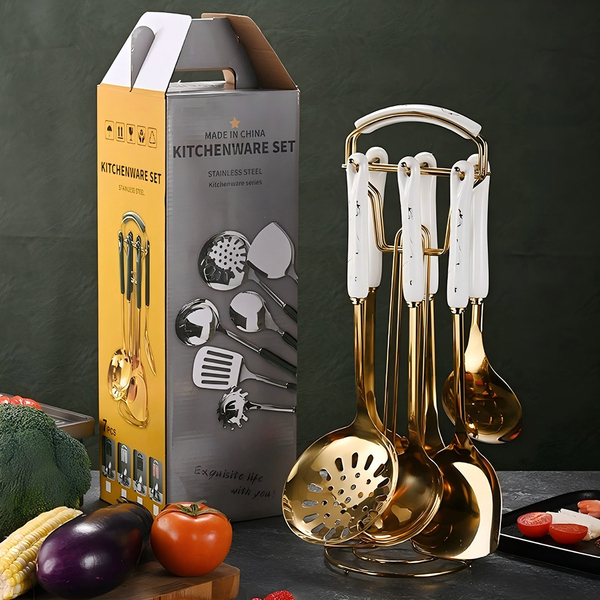 Light luxury kitchenware gift box set