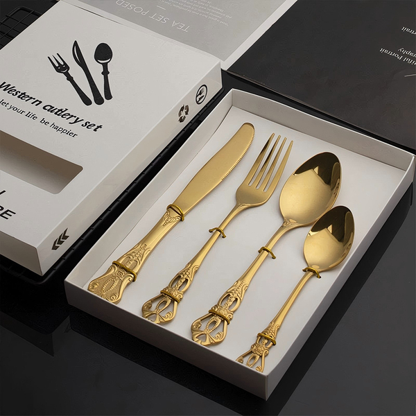 开窗盒餐具礼盒套装